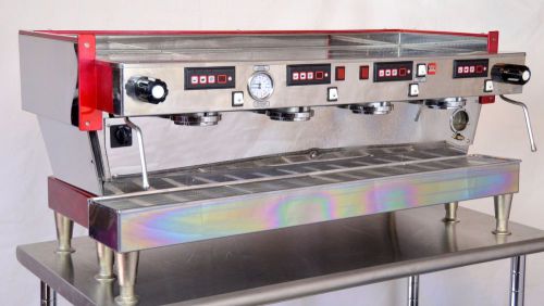 La marzocco linea 4 group av commercial espresso machine cronos touchpads beauty for sale
