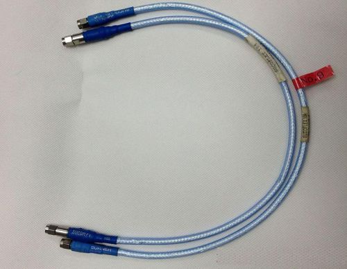 HUBER SUHNER SUCOFLEX 104PE Up to 18GHz RF Test cable 50cm SMA