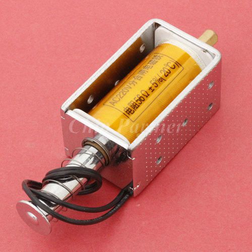 Long stroke ac220v 8a 2kg/34mm pull-push-type reset-style electromagnet for zn63 for sale