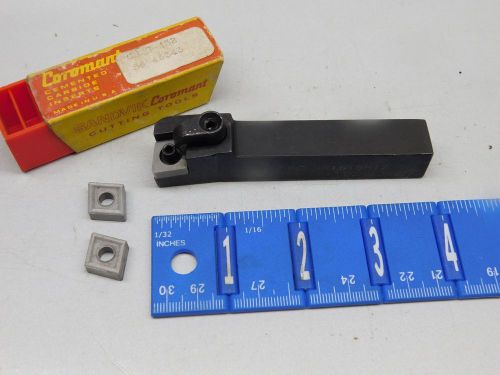 5/8&#034; indexable tool holder with (10 pcs) sandvik cnmg-432 carbide inserts for sale