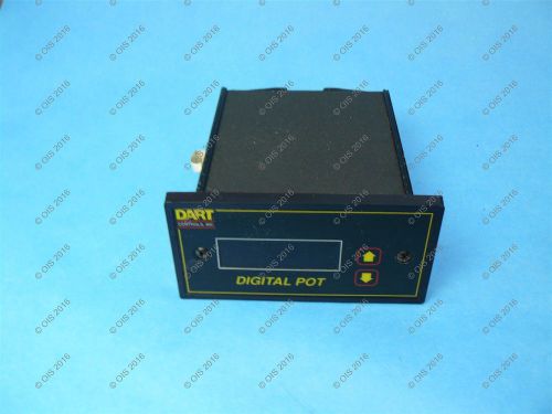 Dart DP4 Digital 5-15 VDC Speed Potentiometer Panel Mount 1/8 DIN 3 Wire 120 VAC