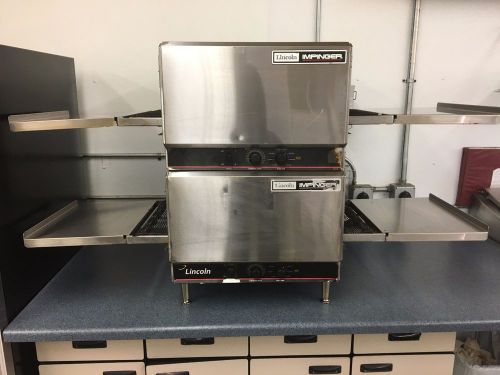 Lincoln impinger 1301 pizza ovens &amp; pizza prep table for sale