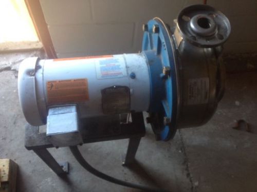 G&amp;l centrifugal pump s/s model ssh 3 hp for sale