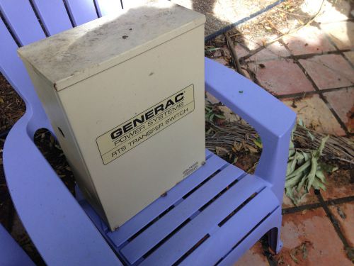 Generac rts transfer switch for sale