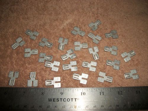 LOT OF 2 MALE TO 1 FEMALE SPADE ADAPTER CONNECTORS! A
