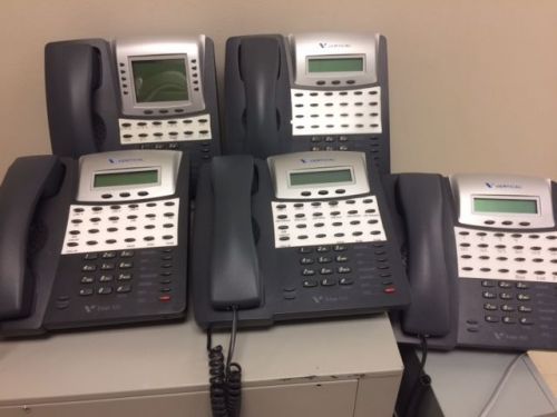 Lot of 5 Vertical Edge 100 Business Telephone