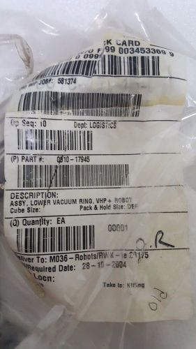 APPLIED MATERIALS 0810-17945 ASSY LOWER VACUUM RING, VHP+ROBOT