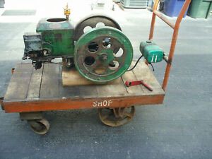 2HP Stover Hit &amp; Miss Engine with cart