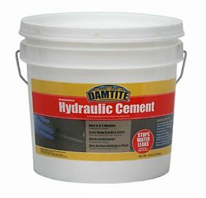 Damtite 07121 Gray Waterproofing Hydraulic Cement 10 lb. Pail
