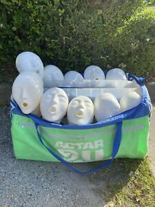 ACTAR 911 Squadron CPR Manikins Adult Kit 10pc W/Replacement Lungs and Bag