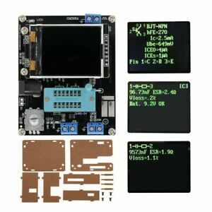 GM328A LCD Transistor Tester Diode ESR Meter PWM Square Wave Generator Soldered