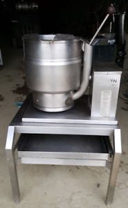 Groen TBD/7-20 Tilting Steam Jacketed Kettle on Stand 20 Qt Soup Electric