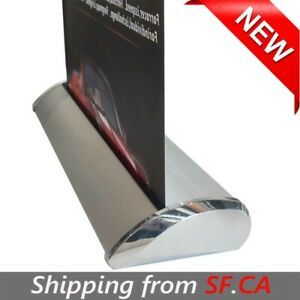 1 pc,33.5&#034;x72-85&#034; Premium Retractable Roll Up Banner Display Stand (Frame ONLY)