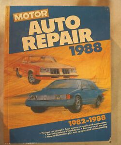 1988 Motor Auto Repair Manual