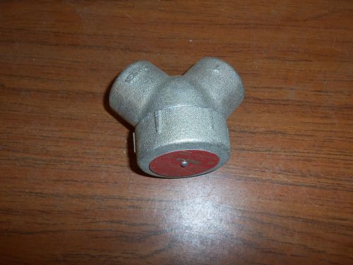 New crouse hinds lby-35 eby35 explosion proof y elbow fitting 1&#034; inch for sale