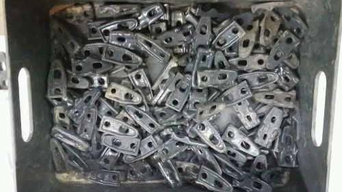 3/4 inch pvc coated clamp backs (lots of 10 each) for sale