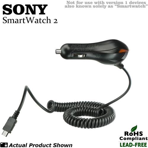 Sony smartwatch 2 automotive travel charger for sale