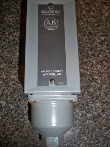 NEW Allen Bradley AB 836-C2A Pressure Control Switch Series A