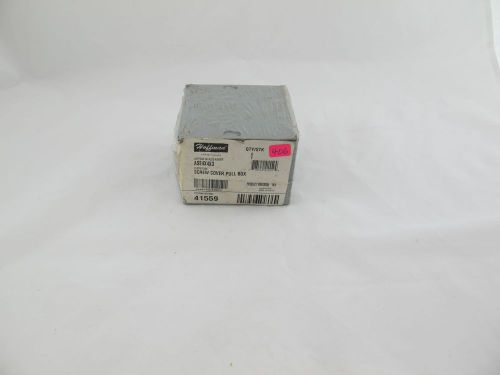 *NEW* HOFFMAN ASE4X4X3 SCREW COVER PULL BOX *60 DAY WARRANTY* BR