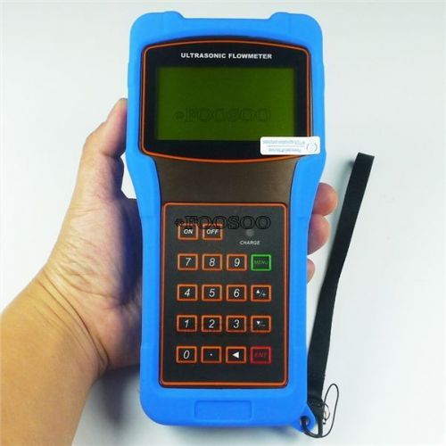 Tester tuf-2000h tm1 digital flow meter ultrasonic flowmeter dn50-700mm handheld for sale
