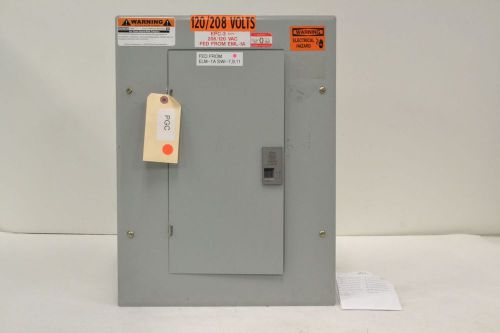 General electric ge tl12ac3 125a amp 208v-ac breaker distribution panel b303922 for sale