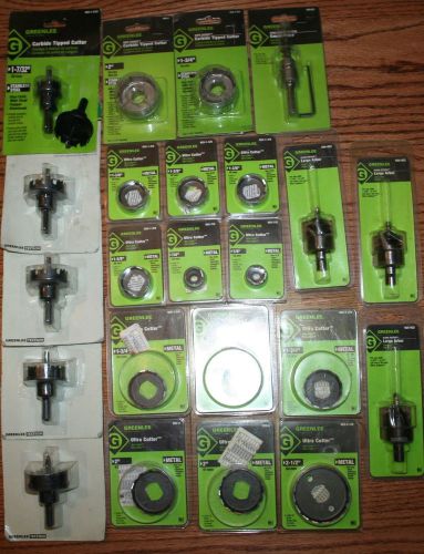 1 lot of greenlee series 625, 645, and 925 cutters for sale