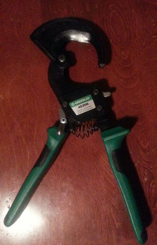 greenlee 45206 ratchet cable cutters