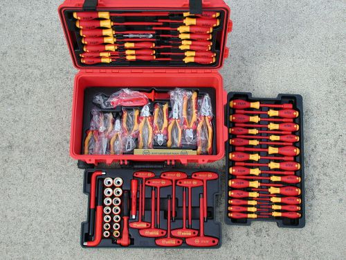 Wiha master electricians 80 pc insulated tool set 32800 for sale