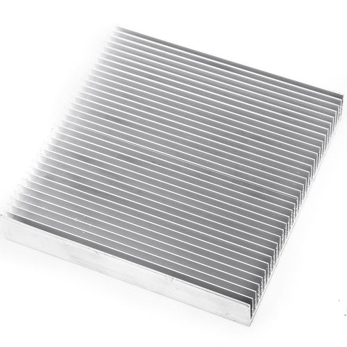 New 90x90x15mm Aluminum Heat Sink For LED Power IC Transistor  High Quality