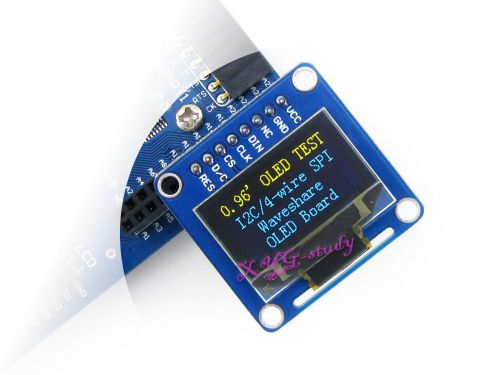 0.96 inch oled (b) spi/i2c interface driver chip ssd1306 display module 128*64 for sale