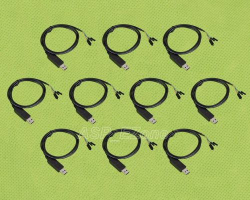 10pcs usb to ttl serial cable adapter ftdi chipset ft232 usb cable for sale