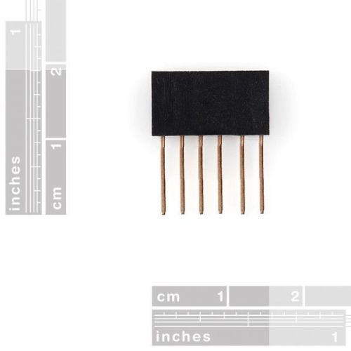 Stackable header (6pin) 100 pieces for arduino - long legs tall pin for sale