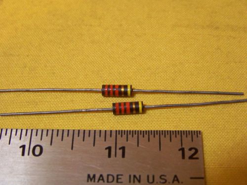 20 TRW Resistors Jan Type 33K Ohm .5 Watt 5%  RCR20G333JS