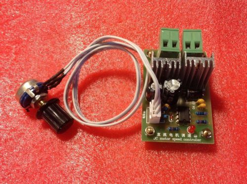 Hi-q dc motor speed regulator controller switch pulse width pwm 12v 24v 36v 10a for sale