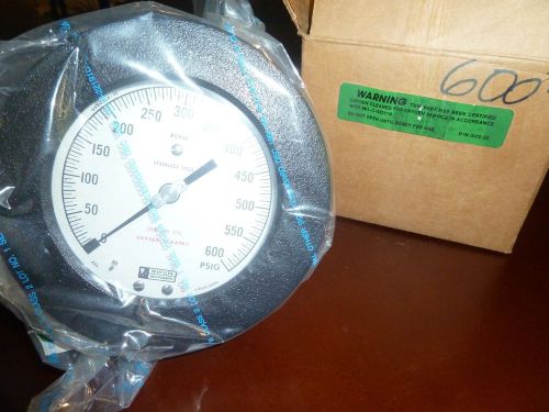 NOS Weksler Instrument Pressure Gauge 0-600 psi   6&#034;  ROYAL  GAGE