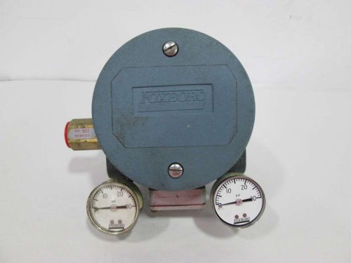 Foxboro e69f-bi2 current to air converter st.b 4-20ma 3-15psi transducer d337136 for sale