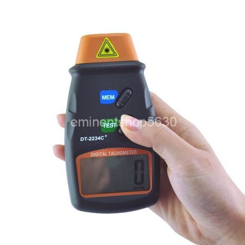 Hot sale new digital laser photo tachometer high resolution rpm tach non contact for sale