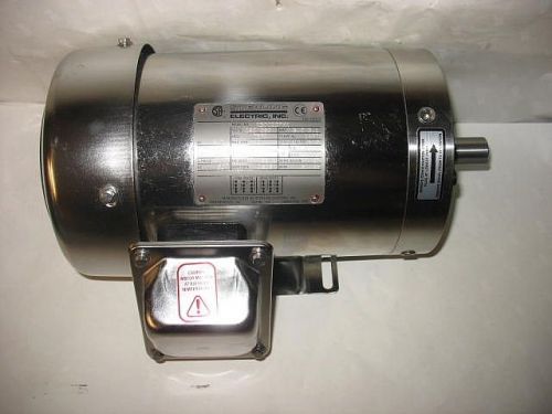 Sterling 2hp 190/380 washdown motor xb0022phk new for sale