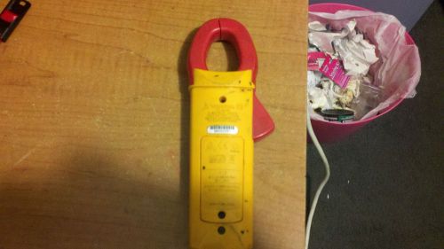 fluke 322 clamp meter with no cables.