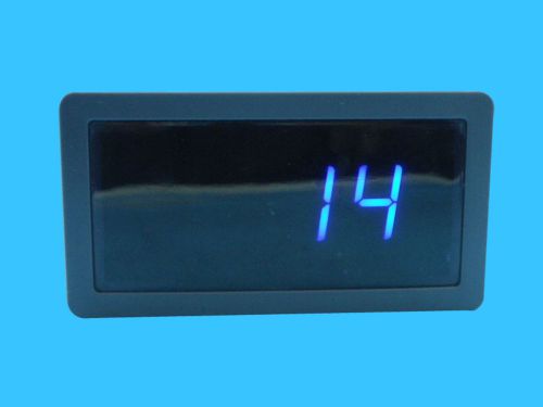 Digital dc temperature meter for k type egt probe with blue led (12v / f) for sale