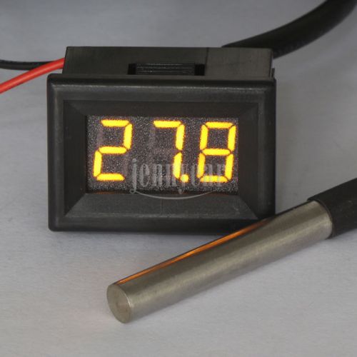 -55-125°c Digital Thermometer Temperature Sensors 3 Meter Cable DS18b20 Probe