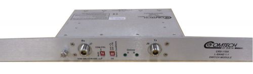 Comtech ef data crs-170a l-band switch module great condition for sale