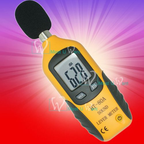 Digital Sound Level Meter Handheld Audio Meter Scale Measurement 3dB Accuracy CE