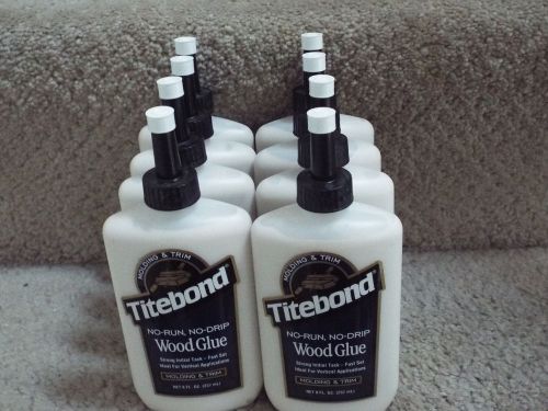 New 8 titebond no-run no-drip wood glue for  molding &amp; trim 8 oz 237 ml for sale