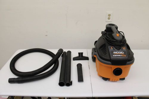 Ridgid model # wd4070 4-gal. wet/dry shop vacuum cleaner -b2533b for sale