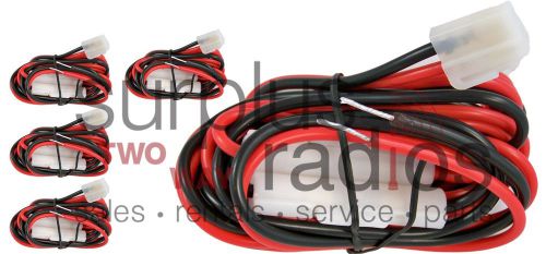 5 new power cable icom vertex yaesu mobile tplug ham f121s f221s f6011 f5011 for sale