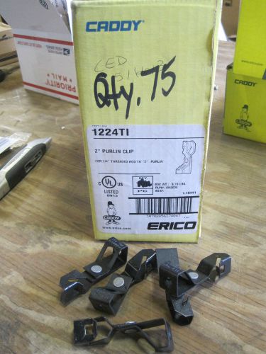 Caddy bx(75) 1224ti for attaching 1/4&#034; threaded rod to z purlin clip new for sale