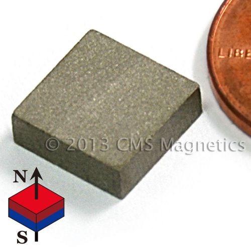 Smco magnets 3/8x3/8x1/8&#034; samarium cobalt magnets 572f temperature 200 pc for sale