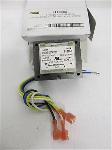 Fast / oem parts 1170003 120vac to 24bac transformer for sale