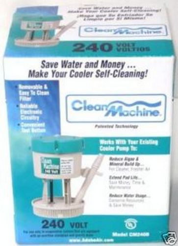 Adobe air mastercool cm240b clean machine evap cooler pump 240v - new for sale